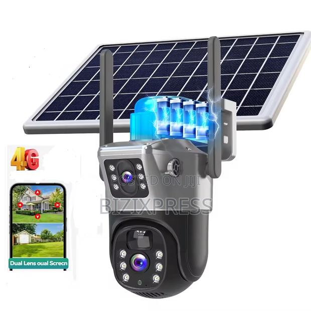 Double Lens Solar Security Camera · Photo 2