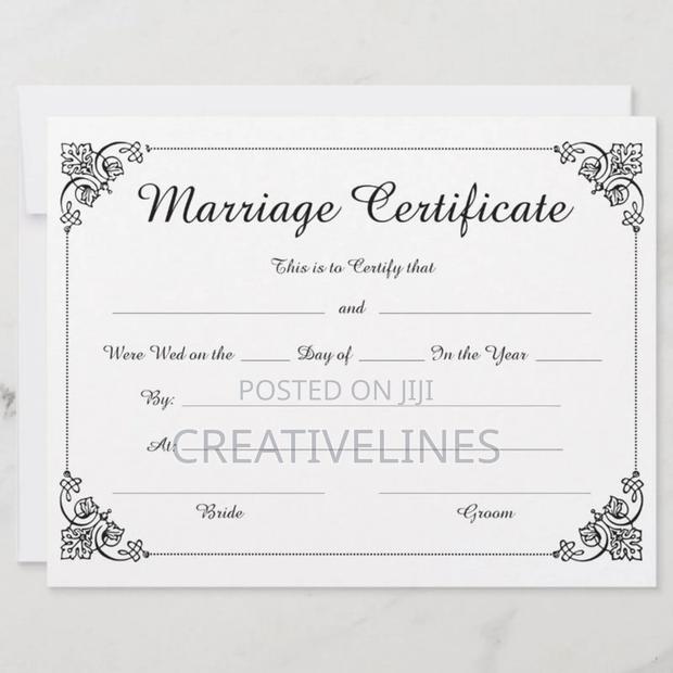 Print Marriage Certificate · Photo 1