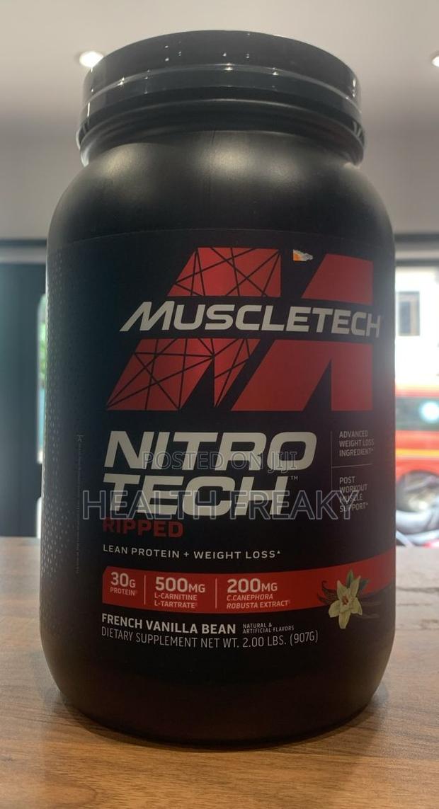 Whey Protein Nitrotech Ripped Weight Loss Lean Muscle Growth · Photo 1
