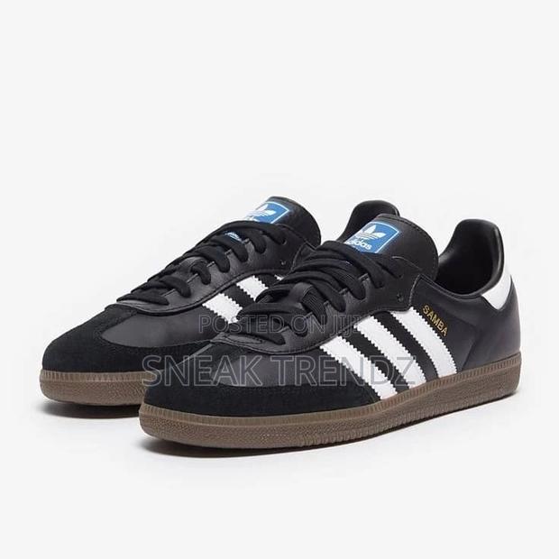 Adidas Samba Black Leather · Photo 1
