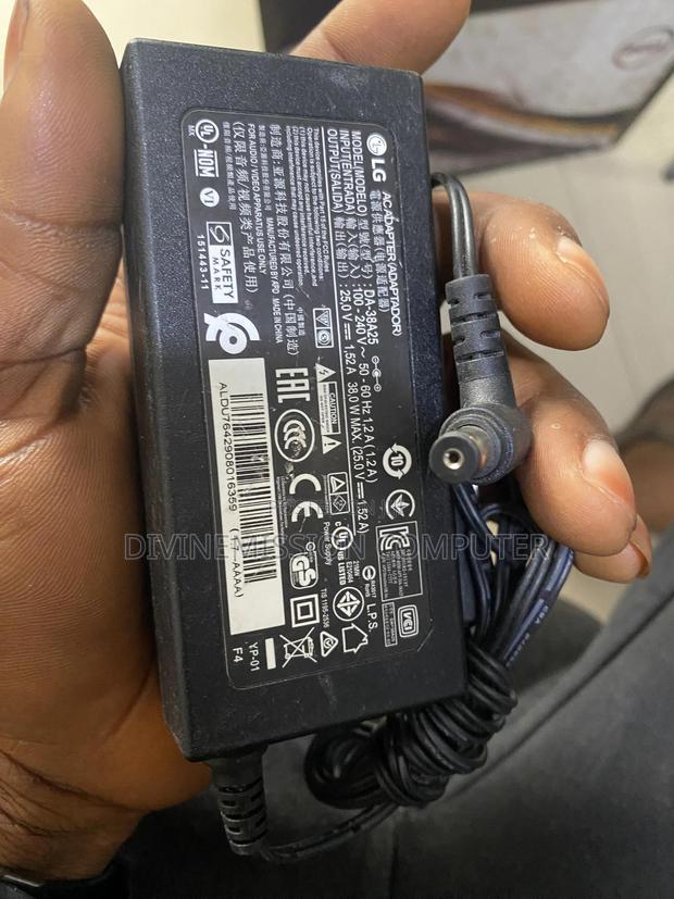 LG Sound Bars Adapter, 25v—1.52a, 38w · Photo 1