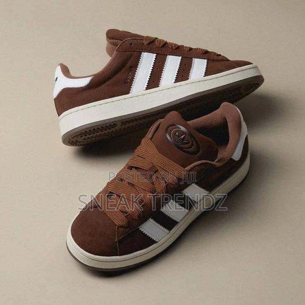 Adidas Campus Brown White · Photo 1