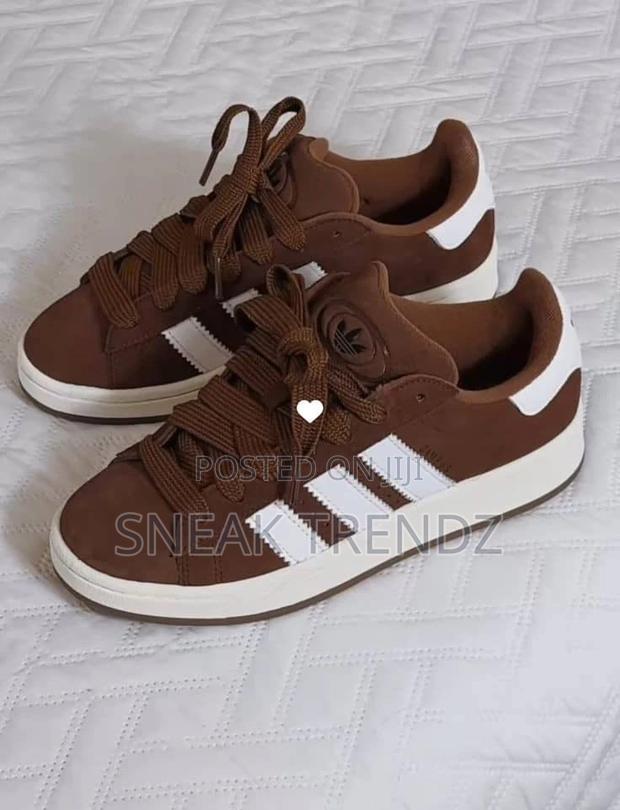 Adidas Campus Brown White · Photo 2