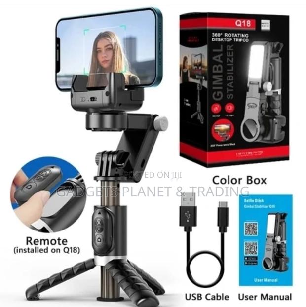 Q18 360° Rotating Stabilizer Desktop Shooting Gimbal - Q18 · Photo 1