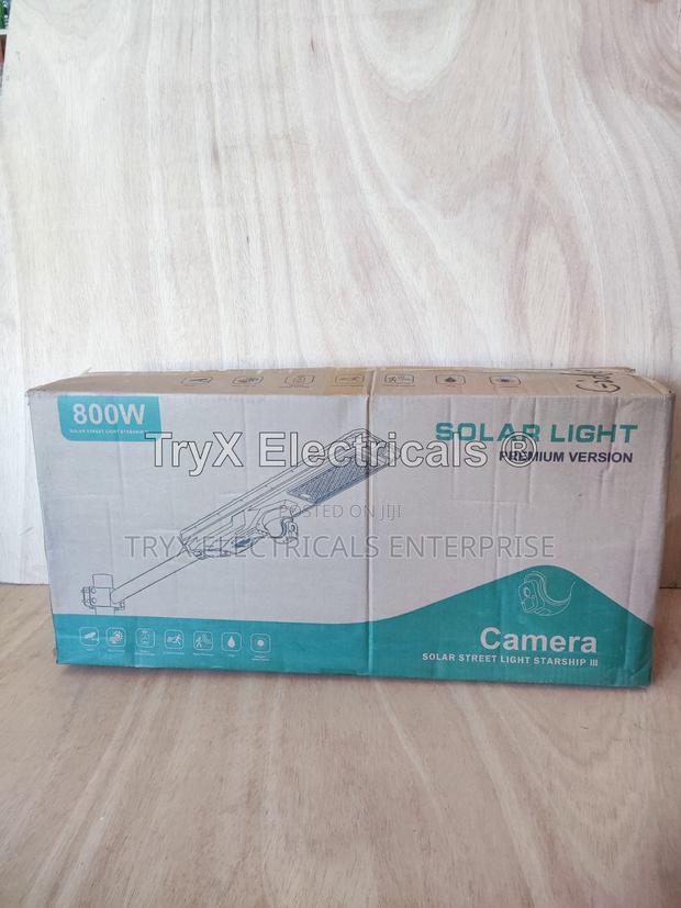 800w Starship Solar Surveillance Street Light + 64gb Sd · Photo 4