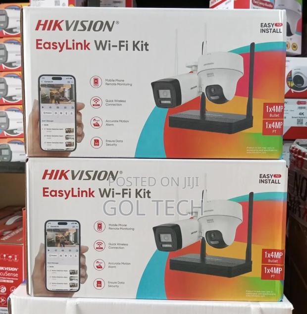 Hikvision Wi-Fi Kit Smart Easylink 2way Audio Camera 4mp · Photo 1