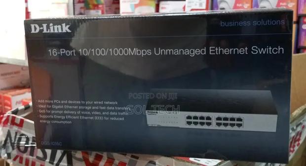 Dlink 16port Gigabit Switch Unmanaged Ethernet Switch · Photo 2