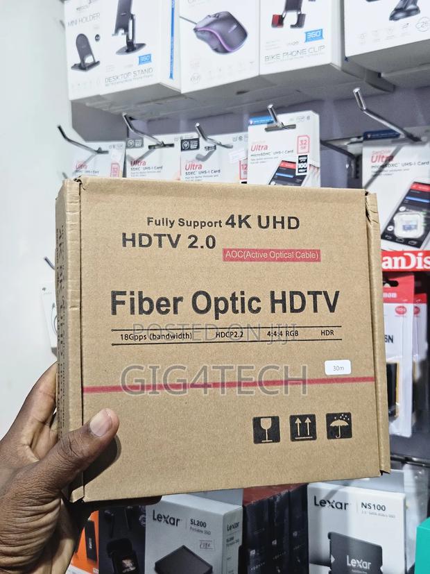 Ultra Hd Fibre Optic Cable 30m · Photo 1