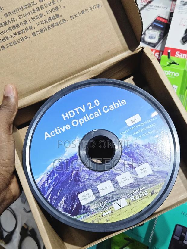 Ultra Hd Fibre Optic Cable 30m · Photo 2
