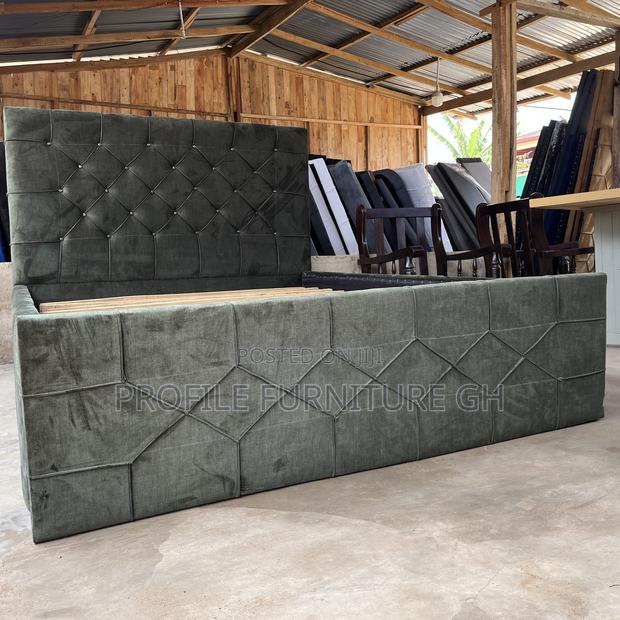 Army Green Double Bedframe 54x75// Luxurious And Durable · Photo 4