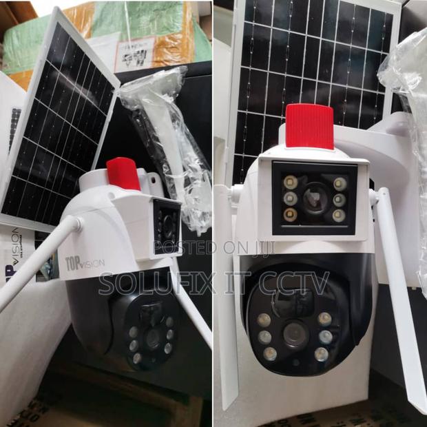 Ubox Dual Lens 4mp 4g Solar PTZ Camera