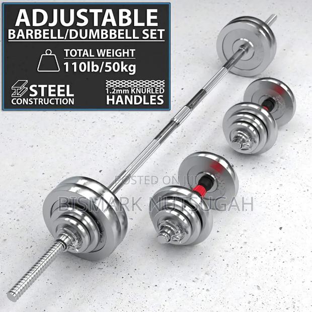 Gym Fitness Adjustment Dumbbell 50kg · Photo 4