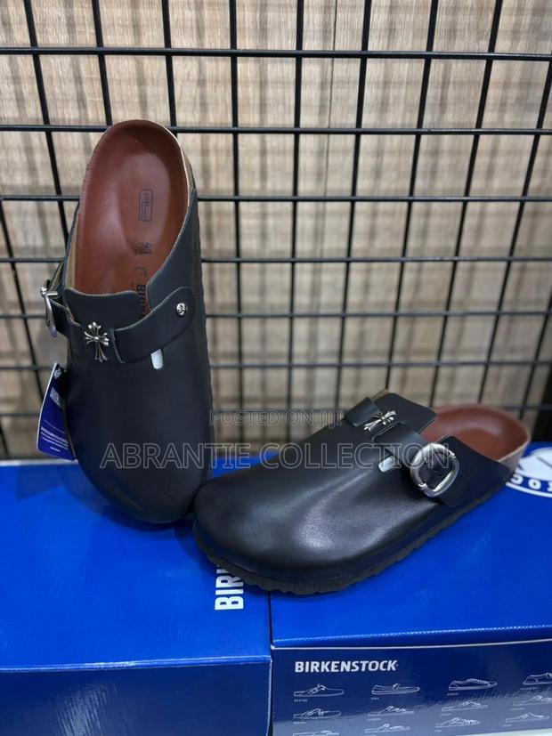 Birkenstock Leather Boston Chrome · Photo 2