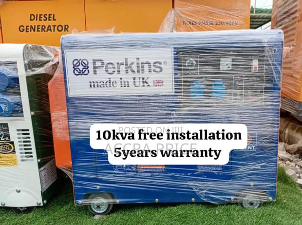 Giga Gen 10kva Perkins Silent Diesel Generator 10kva Diesel · Photo 1