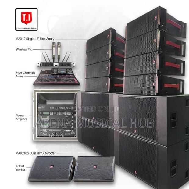Full Complete Base and Mid Speaker and Complete Rack · Photo 1