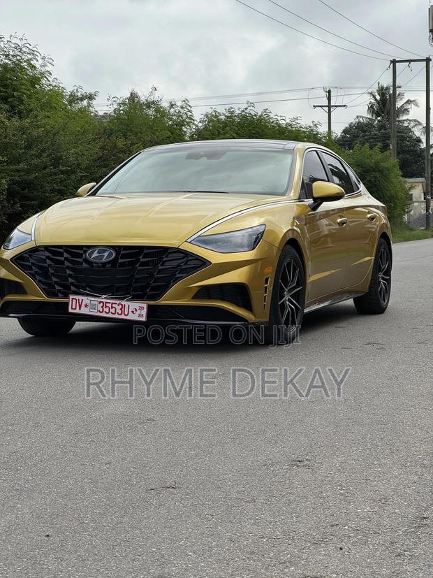 Hyundai Sonata Limited 2021 Gold · Photo 2