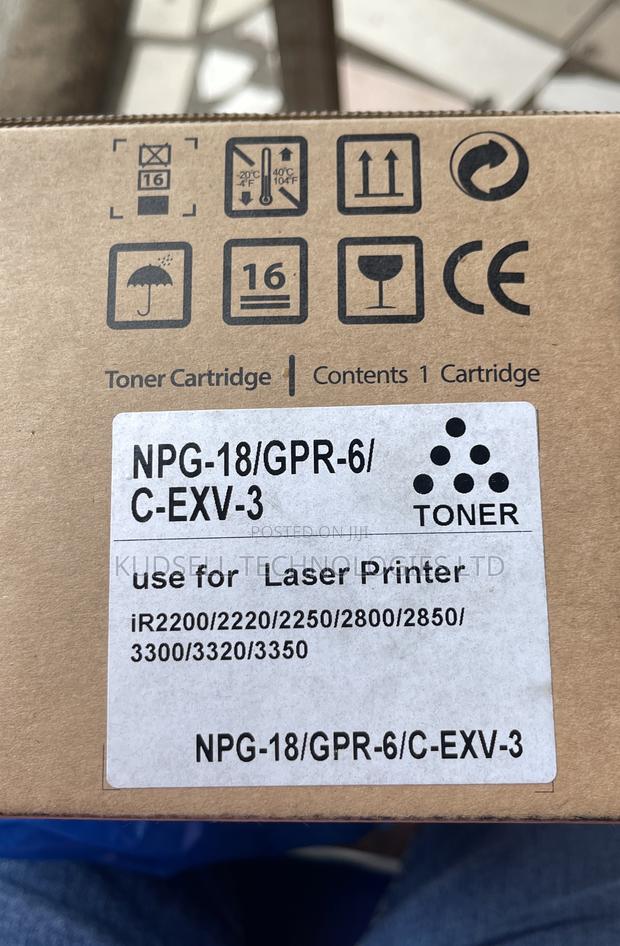 Canon NPG-18, GPR-6, C-Exv 3 Black · Photo 2