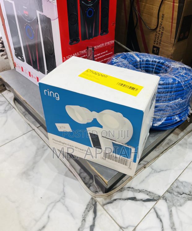 Ring Floodlight Cam Wired Plus 1080p Hd Video(White) · Photo 1