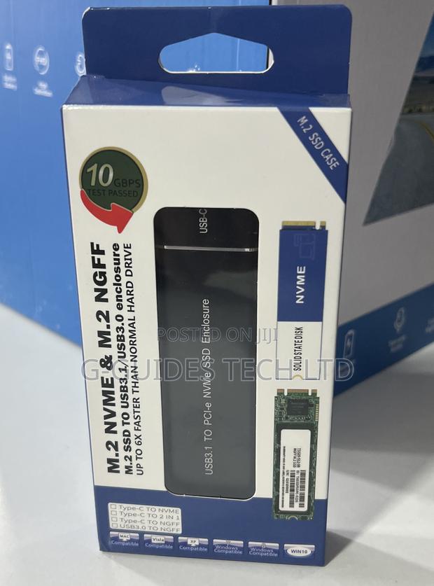 M.2 SSD Case , Usb 3.1 to Pci-E Nvme SSD Enclosure · Photo 1
