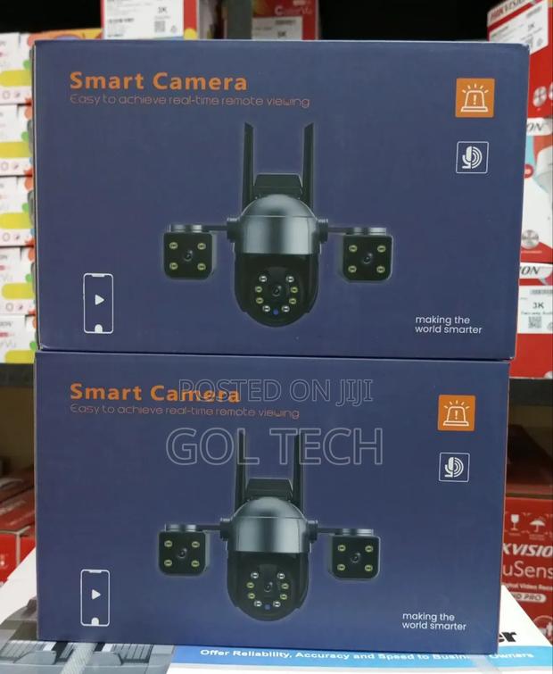 Smart Wi-Fi Camera With Motion Detection 3lens With Siren · Photo 2