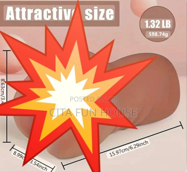 Realistic 2 in 1anal/Vaginal Soft Male Masturbating Fleshlight · Photo 2