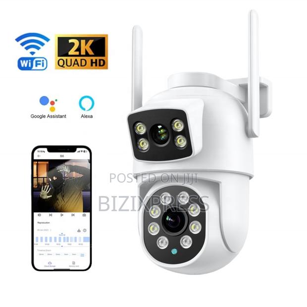Dual Lens Wifi Security Camera · Photo 1