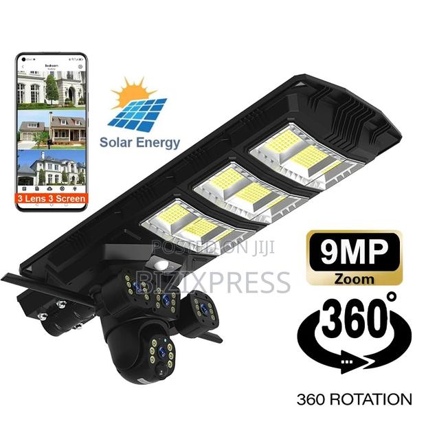 3 Lens 4g Solar Street Camera · Photo 1