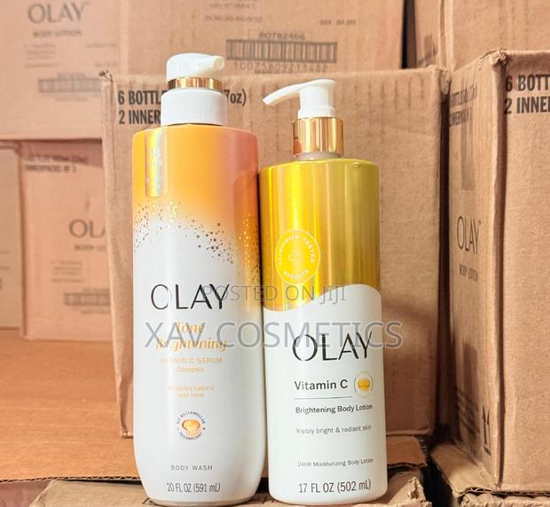 Olay Brightening Vitamin C Body Lotion and Body Wash · Photo 1