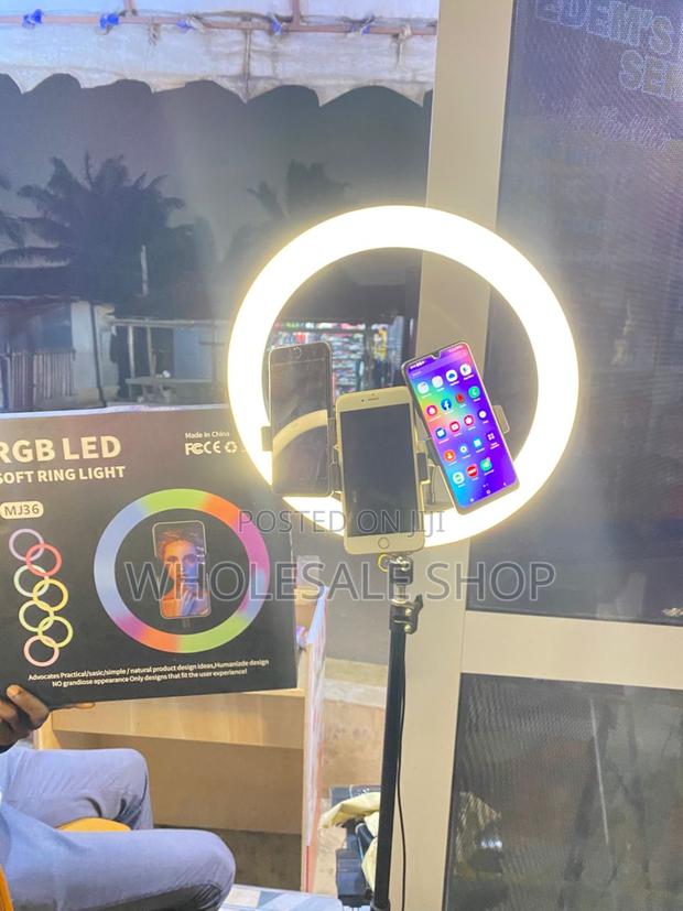 14 “Inches” RGB Led Soft Ring Light · Photo 1