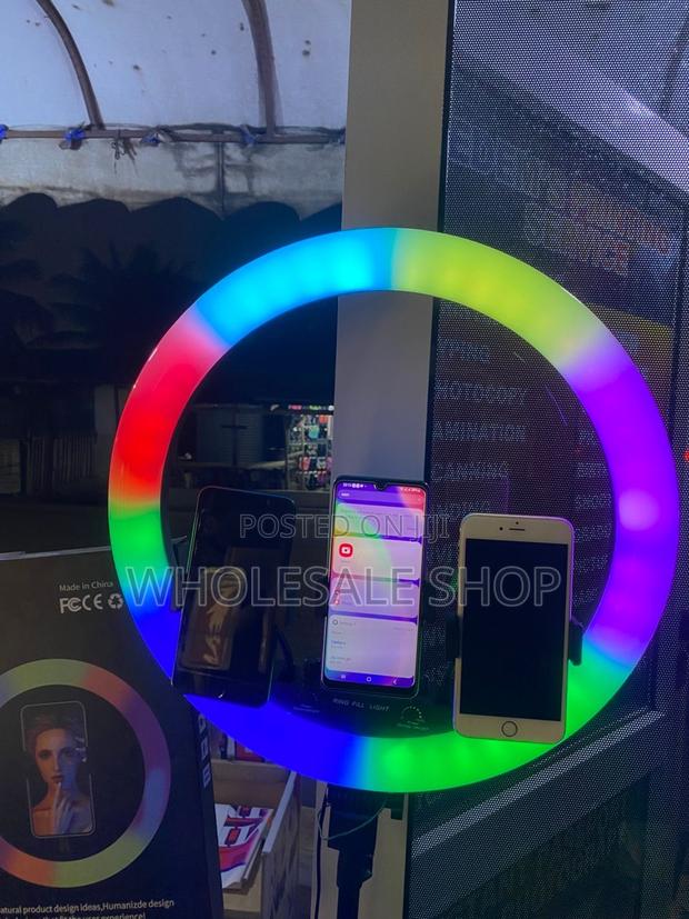 18 “Inches” RGB Led Soft Ring Light · Photo 6