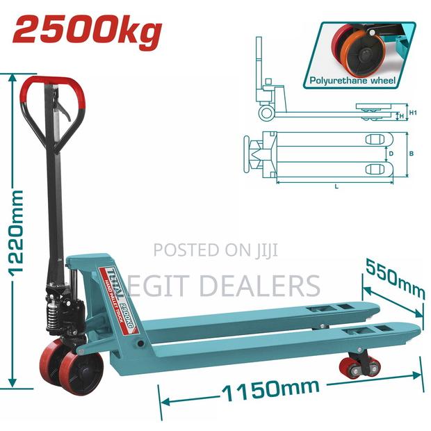 Total Heavy Duty Hand Pallet Truck 2500kg 3000kg · Photo 1