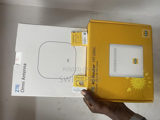 MTN Turbonet Internet Router + Antenna + Sim Card