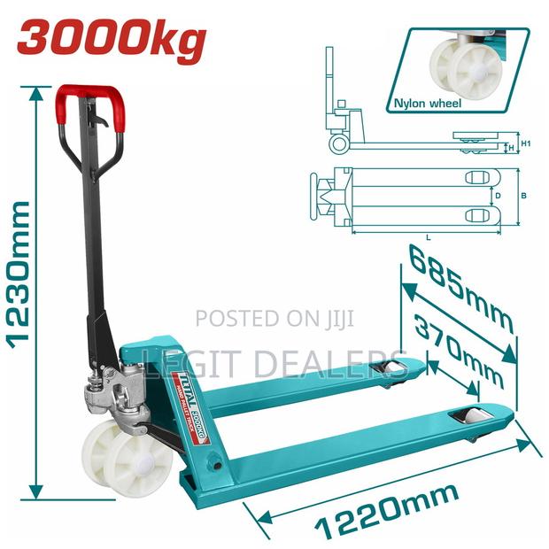 Total Heavy Duty Hand Pallet Truck 2500kg 3000kg · Photo 5
