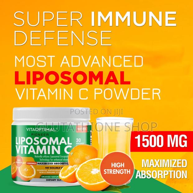 Liposomal Vitamin C Powder - Plus Zinc, Vitamin D, Rose Hip · Photo 1