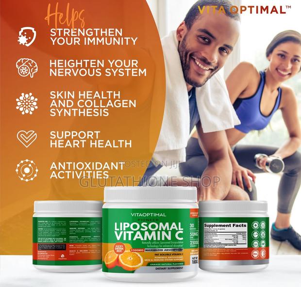 Liposomal Vitamin C Powder - Plus Zinc, Vitamin D, Rose Hip · Photo 3