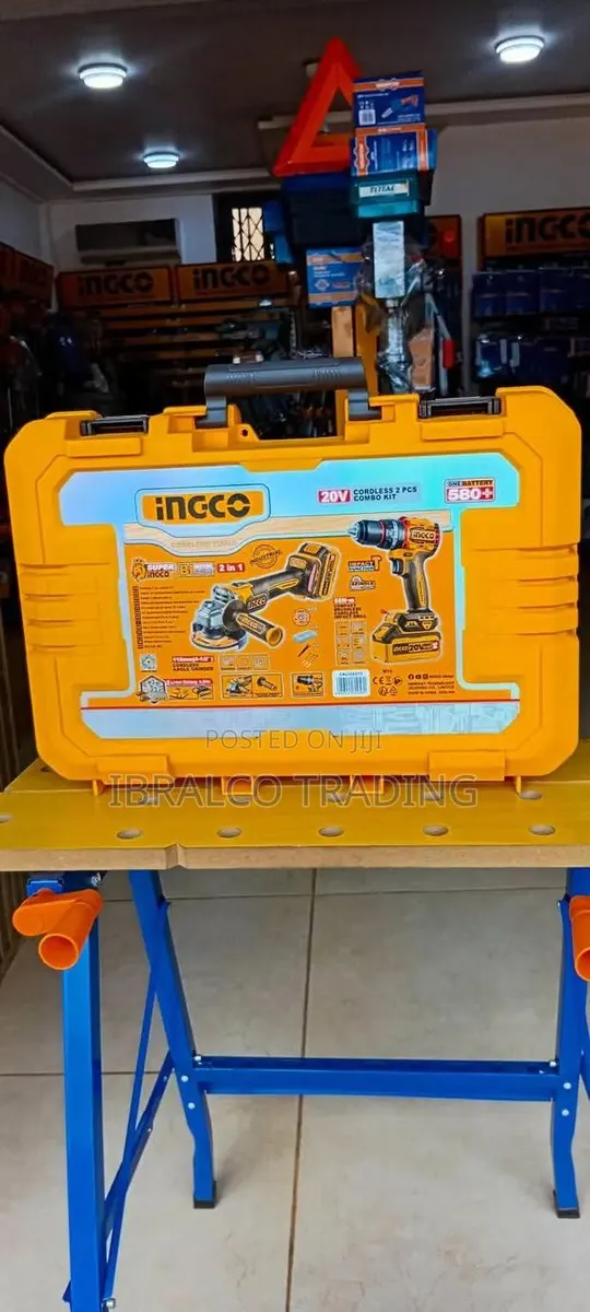 Ingco Cordless 2pcs Combo Kits · Photo 1