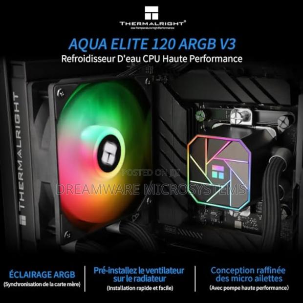 Thermalright Aqua Elite 120 V3 All in One Liquid Cpu Cooler · Photo 2