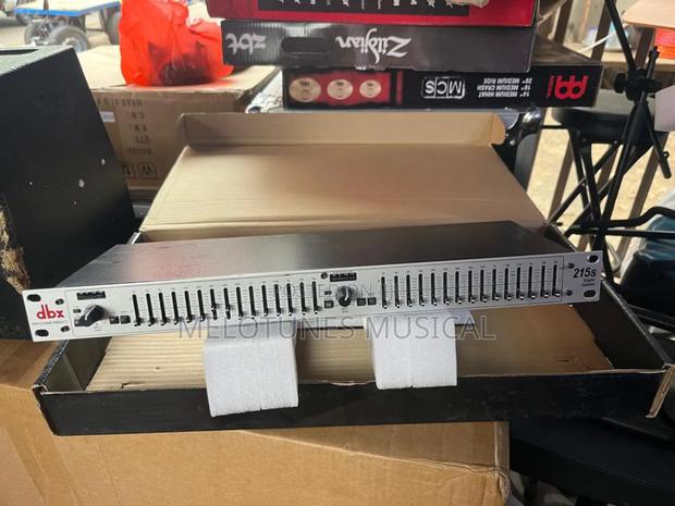 DBX Model 215s Eq Dual 15-Band Graphic Equalizer · Photo 1