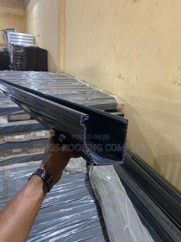 Black Colored Rain Gutters · Photo 2