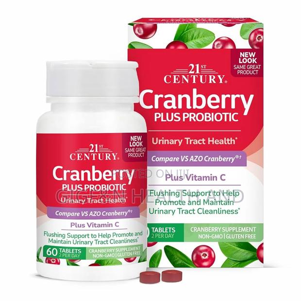 21st Century, Cranberry Plus Probiotic, 60 Tablets · Photo 1