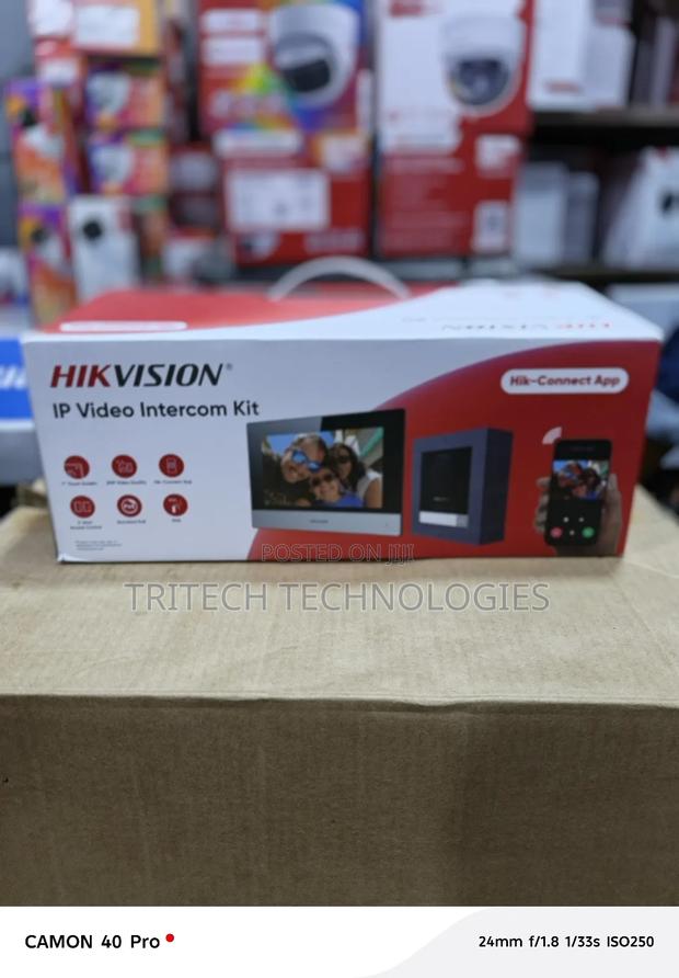 Hikvision Ip Video Intercom With 4port Poe Switch Ds-Kis602 · Photo 2