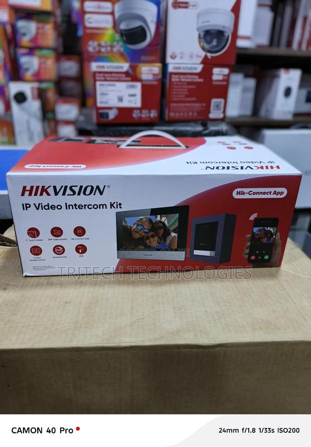 Hikvision Ip Video Intercom With 4port Poe Switch Ds-Kis602 · Photo 3
