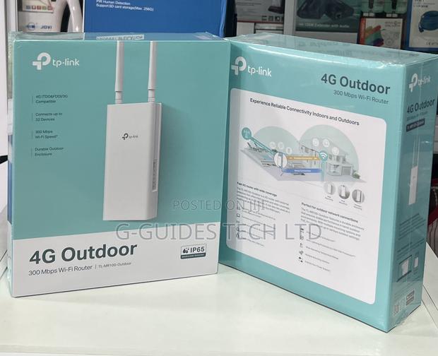 Tp-Link 4g Outdoor 300mbps Wi-Fi Router Tl-Mr100-Outdoor · Photo 4