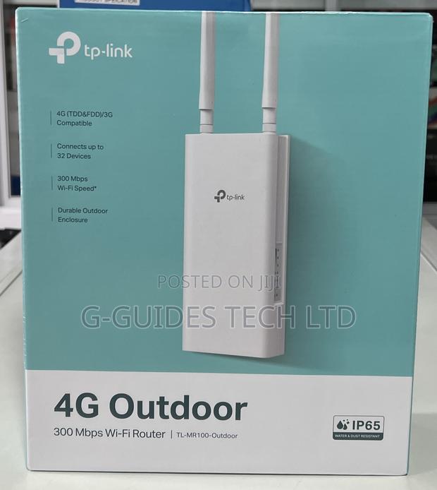 Tp-Link 4g Outdoor 300mbps Wi-Fi Router Tl-Mr100-Outdoor · Photo 1