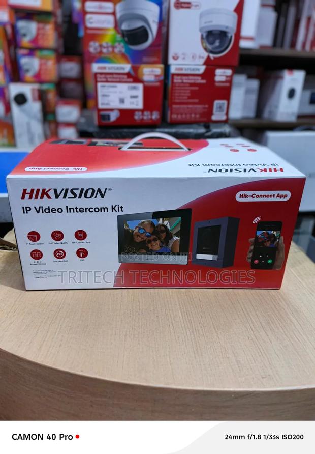 Hikvision Ip Video Intercom With 4port Poe Switch Ds-Kis602 · Photo 1