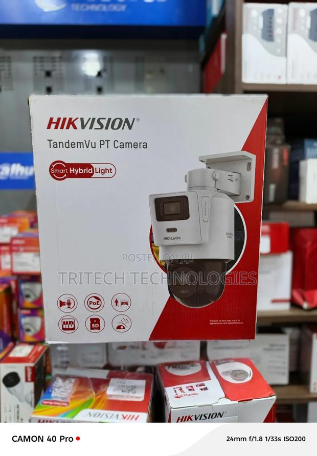 Hikvision Ds-2se2c400mwg-E/14 Tandemvu 4mp+4mp Lens Poe PTZ · Photo 2