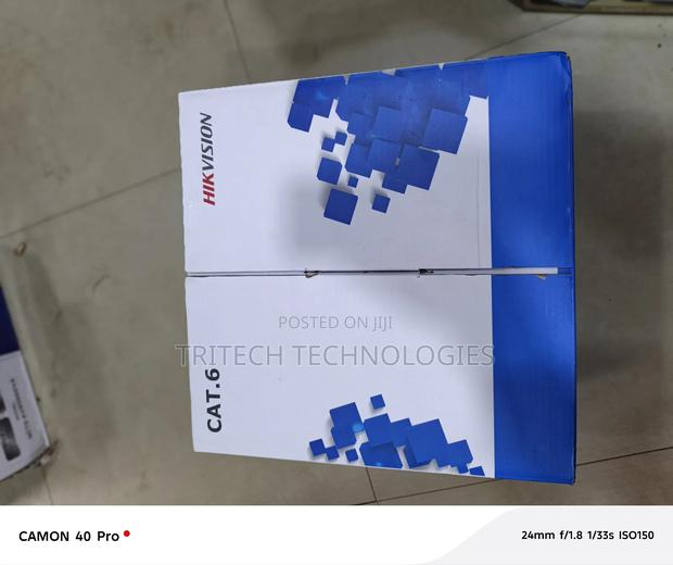 Hikvision Ds-1ln6-Ue-W 305m Cat6 Utp Network Cable Copper · Photo 3