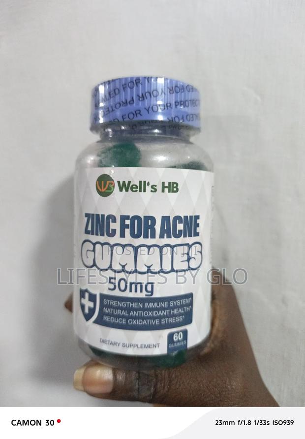 Zinc for Acne Gummies 50mg · Photo 1