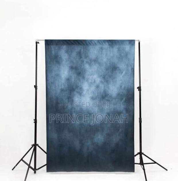 Kate 1.5 * 2.2m/5 * 7ft Classic Textured Blue Backdrop · Photo 3