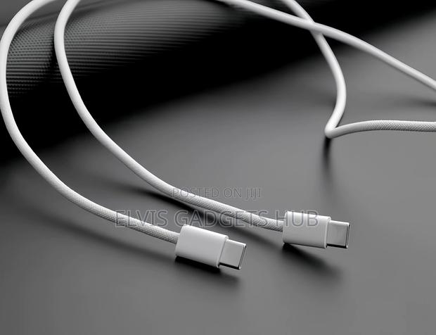 60w iPhone 15/16 Type C to C Nylon Braided Cable · Photo 5
